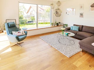 Fertighaus Haus John von Fertighaus WEISS Schlüsselfertig ab 617238€, Satteldach-Klassiker Innenansicht 1