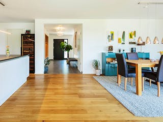 Fertighaus Haus John von Fertighaus WEISS Schlüsselfertig ab 617238€, Satteldach-Klassiker Innenansicht 3