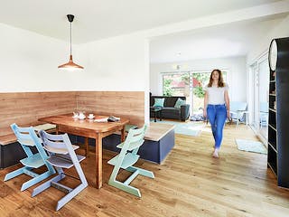 Fertighaus Haus Lenzen von Fertighaus WEISS Schlüsselfertig ab 436223€, Satteldach-Klassiker Innenansicht 3