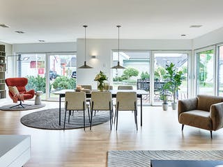 Fertighaus MH Erlangen von Fertighaus WEISS Schlüsselfertig ab 488616€, Satteldach-Klassiker Innenansicht 2