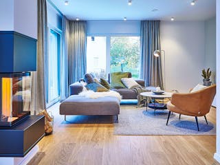 Fertighaus MH Poing - Balance von Fertighaus WEISS Schlüsselfertig ab 526732€, Satteldach-Klassiker Innenansicht 4