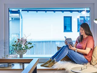 Fertighaus MH Poing - Balance von Fertighaus WEISS Schlüsselfertig ab 526732€, Satteldach-Klassiker Innenansicht 2