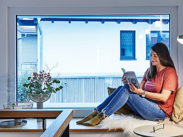 Fertighaus MH Poing - Balance von WEISS Holzhaus Schlüsselfertig ab 515394€, Satteldach-Klassiker Innenansicht 10