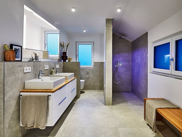 Fertighaus MH Poing - Balance von WEISS Holzhaus Schlüsselfertig ab 515394€, Satteldach-Klassiker Innenansicht 11