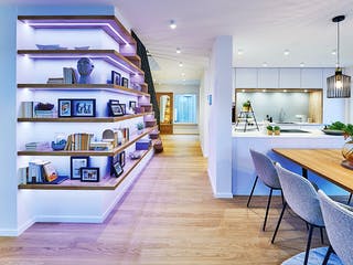 Fertighaus MH Poing - Balance von WEISS Holzhaus Schlüsselfertig ab 515394€, Satteldach-Klassiker Innenansicht 3