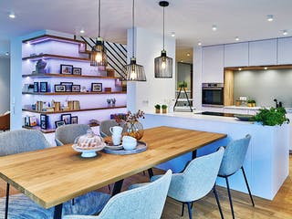 Fertighaus MH Poing - Balance von WEISS Holzhaus Schlüsselfertig ab 515394€, Satteldach-Klassiker Innenansicht 4