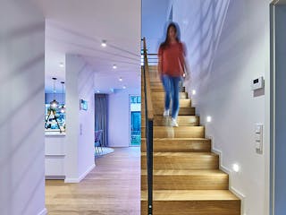 Fertighaus MH Poing - Balance von Fertighaus WEISS Schlüsselfertig ab 526732€, Satteldach-Klassiker Innenansicht 8