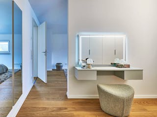 Fertighaus MH Poing - Balance von Fertighaus WEISS Schlüsselfertig ab 526732€, Satteldach-Klassiker Innenansicht 10