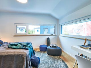Fertighaus MH Poing - Balance von Fertighaus WEISS Schlüsselfertig ab 526732€, Satteldach-Klassiker Innenansicht 11