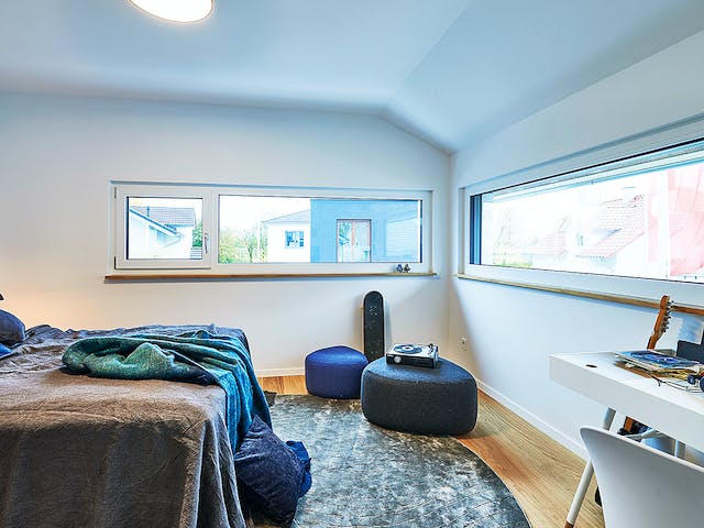 Fertighaus MH Poing - Balance von WEISS Holzhaus Schlüsselfertig ab 515394€, Satteldach-Klassiker Innenansicht 8