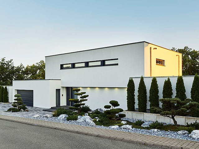 Fertighaus Haus Pudellek von WEISS Holzhaus, Cubushaus Außenansicht 2