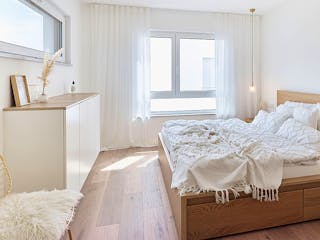 Fertighaus Haus Rohr von Fertighaus WEISS Schlüsselfertig ab 511325€, Cubushaus Innenansicht 4
