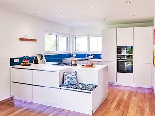 Fertighaus Haus Veith von Fertighaus WEISS Schlüsselfertig ab 380136€, Satteldach-Klassiker Innenansicht 3