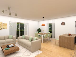 Massivhaus Falkensee von FIBAV Massivhaus, Bungalow Innenansicht 1