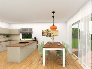 Massivhaus Stadtvilla Jena von FIBAV Massivhaus, Stadtvilla Innenansicht 2