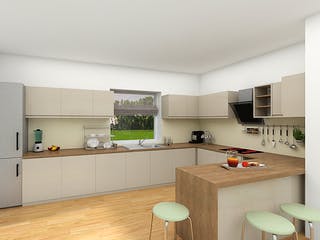 Massivhaus Stadthaus Münster von FIBAV Massivhaus, Satteldach-Klassiker Innenansicht 3