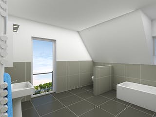 Massivhaus Stadthaus Werder von FIBAV Massivhaus, Satteldach-Klassiker Innenansicht 8