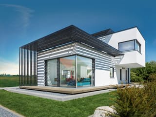 Fertighaus fine - MH München von LUXHAUS, Cubushaus Außenansicht 1