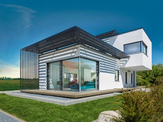 Fertighaus fine - MH München von LUXHAUS, Cubushaus Außenansicht 1