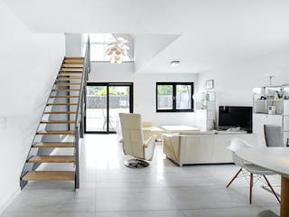 Fertighaus Klino von Fingerhut Haus Schlüsselfertig ab 866070€, Satteldach-Klassiker Innenansicht 2