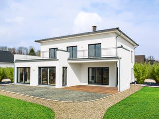Fertighaus Matene von Fingerhut Haus Schlüsselfertig ab 657470€, Stadtvilla Außenansicht 1