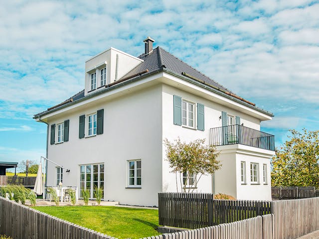 Fertighaus Suro von Fingerhut Haus Schlüsselfertig ab 605649€, Stadtvilla Außenansicht 1