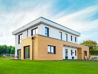 Fertighaus Vilago - MH Neunkhausen von Fingerhut Haus Schlüsselfertig ab 634664€, Cubushaus Außenansicht 2