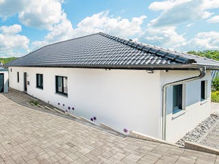 Fertighaus Vintra von Fingerhut Haus, Bungalow Außenansicht 3
