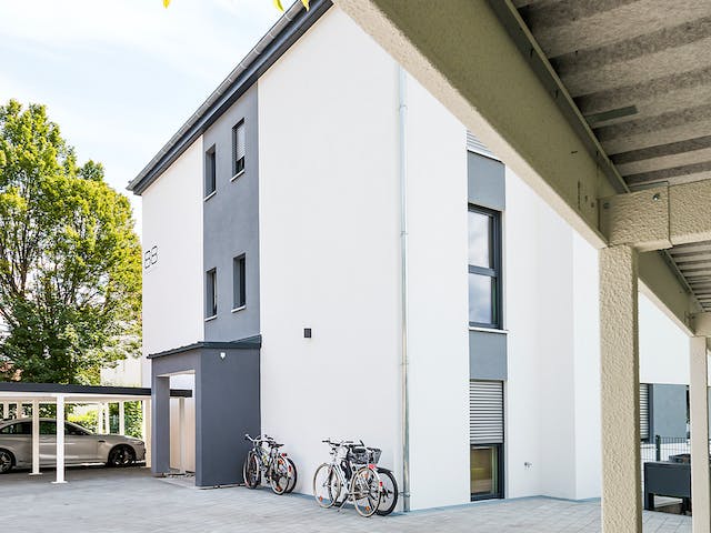 Fertighaus Sechsfamilienhaus 436 von FischerHaus Schlüsselfertig ab 1799041€, Stadtvilla Außenansicht 5