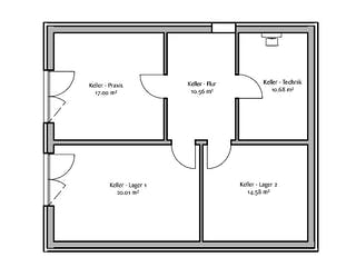 Fertighaus Modern 146 von FischerHaus Schlüsselfertig ab 472006€, Satteldach-Klassiker Grundriss 3