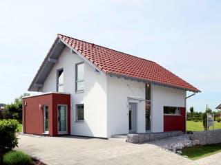 Fertighaus MH Marburg - frei geplant - FLAIRplus von FingerHaus Schlüsselfertig ab 411640€, Außenansicht 1