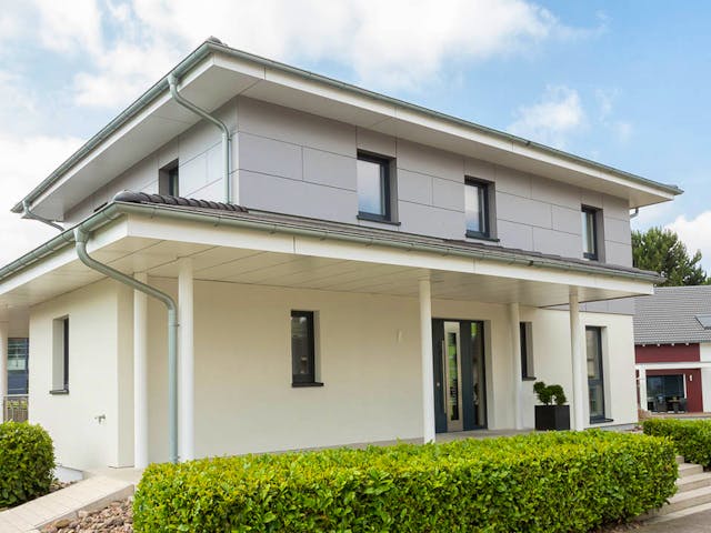 Fertighaus Florenzo - MH Bad Vilbel von Büdenbender Hausbau, Stadtvilla Außenansicht 1