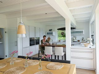 Fertighaus F241 - Kirsch von Fluck Holzbau Schlüsselfertig ab 560000€, Satteldach-Klassiker Innenansicht 1