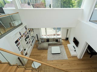 Fertighaus F280 - Mellert von Fluck Holzbau Schlüsselfertig ab 850000€, Blockhaus Innenansicht 2