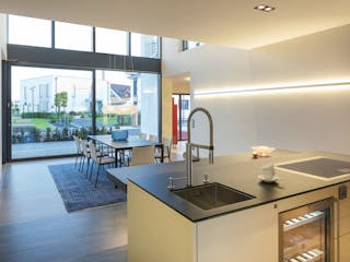 Fertighaus Musterhaus Köln von LUXHAUS, Cubushaus Innenansicht 8
