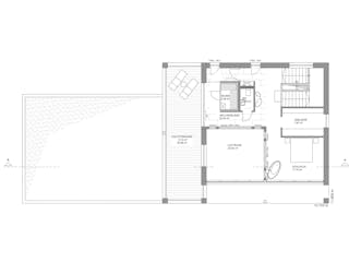 Fertighaus Musterhaus Köln von LUXHAUS, Cubushaus Grundriss 2