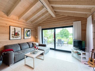 Blockhaus Seeblick von Fullwood Wohnblockhaus Ausbauhaus ab 390000€, Bungalow Innenansicht 1