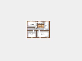 Massivhaus Grande von Wagener Systemhausbau Schlüsselfertig ab 339000€, Satteldach-Klassiker Grundriss 3
