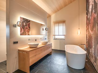 Fertighaus Das Designhaus S15 von GRUBER.HAUS, Satteldach-Klassiker Innenansicht 3