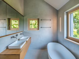 Fertighaus Das Einfamilienhaus T41 von GRUBER.HAUS, Satteldach-Klassiker Innenansicht 6