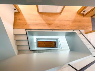 Fertighaus Holzhaus in Holzkirchen von GRUBER.HAUS Schlüsselfertig ab 2500000€, Satteldach-Klassiker Innenansicht 4