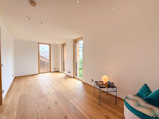 Fertighaus Holzhaus in Holzkirchen von GRUBER.HAUS Schlüsselfertig ab 2500000€, Satteldach-Klassiker Innenansicht 5