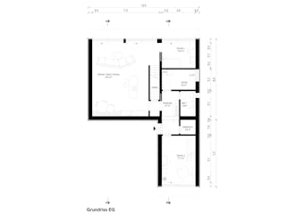 Fertighaus The Landscape House von Haas Fertigbau, Satteldach-Klassiker Grundriss 1