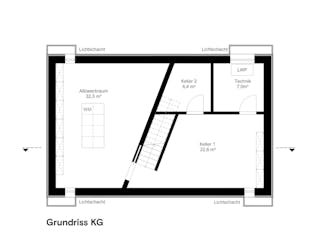 Fertighaus The Urban House von Haas Fertigbau, Cubushaus Grundriss 3