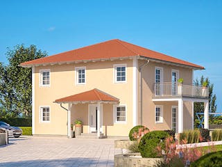 Fertighaus Haas Z 159 C von Haas Fertigbau - Mehrfamilienhäuser Schlüsselfertig ab 498000€, Stadtvilla Außenansicht 2