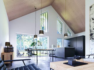 Fertighaus HELA von Haas Fertigbau Ausbauhaus ab 203152€, Bungalow Innenansicht 1