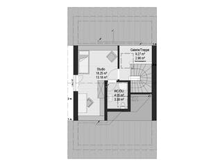 Fertighaus LEVA von Haas Fertigbau Ausbauhaus ab 298245€, Satteldach-Klassiker Grundriss 3