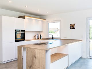 Fertighaus Doppelhaus 35-130 von Hanse Haus Schlüsselfertig ab 378970€, Satteldach-Klassiker Innenansicht 2