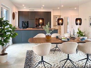 Fertighaus Vita 209 von Hanse Haus Schlüsselfertig ab 586079€, Pultdachhaus Innenansicht 2