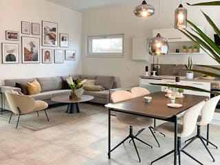 Fertighaus Vita 209 von Hanse Haus Schlüsselfertig ab 586079€, Pultdachhaus Innenansicht 3